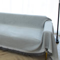 Sofa Cover Solid Color Non-Slip And Stain-Resistant Nordic Simple Sofa Cover Autumn And Winter Internet Celebrity Casual Blanket Waffle Cushion